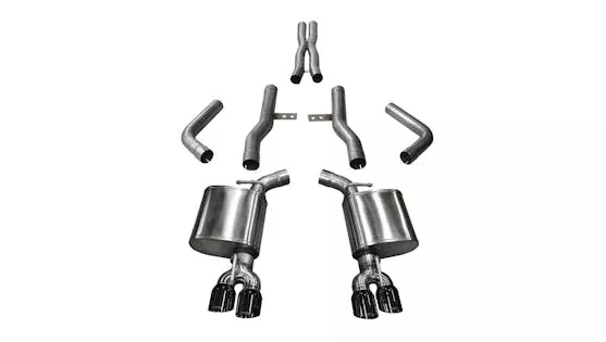 Corsa Performance 21006BLK CHAL 17+5.7L XTRM 4X3.5 PRO BLK
